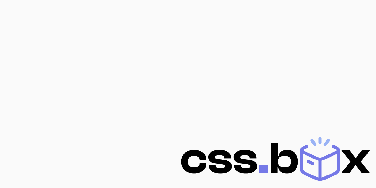 css.box - css.box